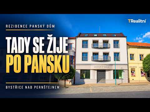 Video Byt 2+kk v zrekonstruovaném bytovém domě s novými byty v Bystřici nad Pernštejnem.