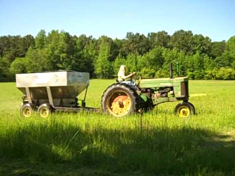 how to fertilize hay field