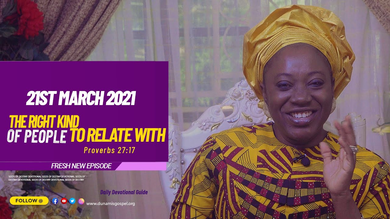 Watch Seeds of Destiny Today 21st March 2021 Summary by Dr Becky Paul-Enenche