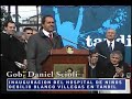 Gob.Daniel Scioli, inauguracion hospital de ni�os en Tandil