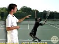 Tennis Serve - Serve Step 2 - Toss and Backswing