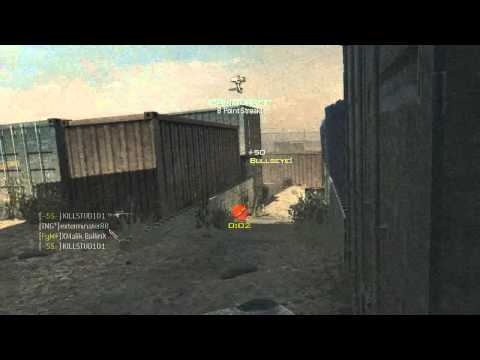 MW3: RANDOM THROWING KNIFE KILL! (DURING EMP)