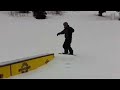 Click here to watch this video Snowboard box grind