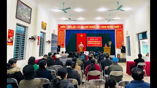 Phó Chủ tịch Thường trực UBND thành phố Nguyễn Văn Thành dự khai mạc bầu cử Trưởng khu tại Khu 1, phường Yên Thanh