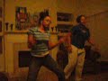 Doin the stanky leg