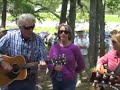 bluegrass jam, townsend, tn 5-2-08. sonny reighard, guitar, lead vocalist, cathy eaton, guitar & me on vocals. my brother, johnny (gray shirt), guitar.
unsure of the names of others.
