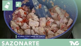Receta: Alubias con Carne de Cerdo Receta: Alubias con Carne de Cerdo