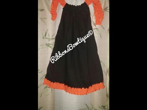 how to attach ruffles to a dress