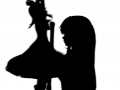【Touhou】Bad Apple!!　ＰＶ【Silhouette Painting】
