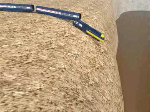 how to drive a train