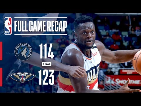 Video: Full Game Recap: Timberwolves vs Pelicans | Randle Leads NOP To Victory