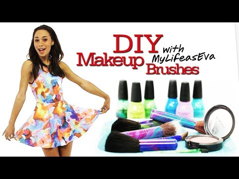DIY Makeup Brushes with MyLifeAsEva #17Daily