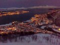 tromsø nigth passage to tromsdalen
