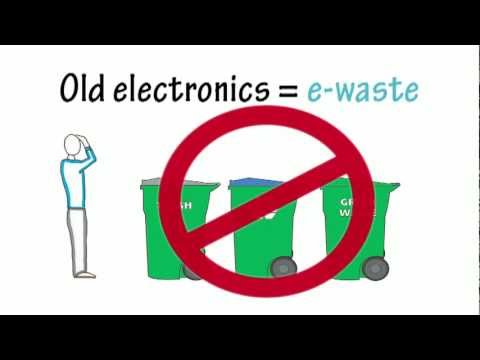 how to dispose of e-waste properly