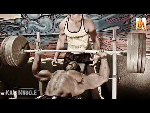Kali Muscle 545lb Bench Press 495lb Incline Bench Press