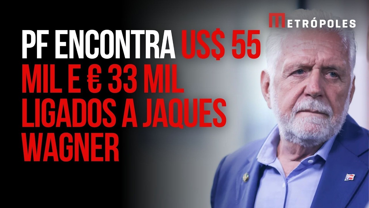 "Altura do vão é 2,45m": mensagem cifrada colocou Wagner na mira da PF