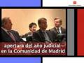Aguirre asiste apertura a�o judicial en Comunidad de Madrid