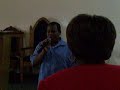 Emitt Tross singing @ The Lamb of Life
