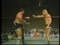 Johnny Valentine vs Wahoo McDaniel classic wrestling clip