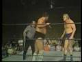 Johnny Valentine vs Wahoo McDaniel classic wrestling clip