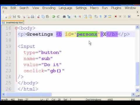 how to set innerhtml in jquery