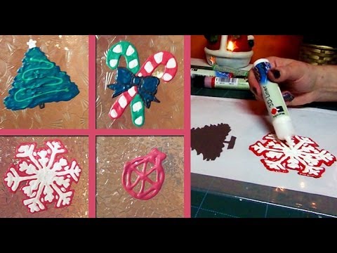 video-linktoworks-DIY Christmas window decorations