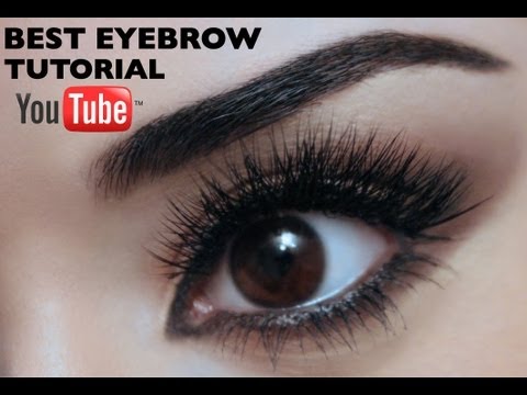 how to train eyebrows to lay down