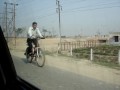En route to work, Delhi, India