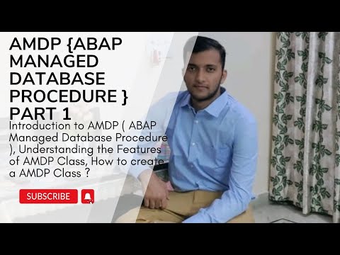 3.1. Introduction to AMDP { ABAP Managed Database Procedure }, AMDP Class, Features of AMDP Class