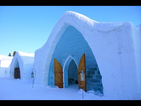 VIDEO: Ice Hotel in Quebec City