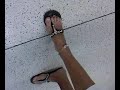 Candid milf toes in flip flops toe ring and anklet 2