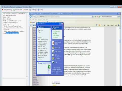 how to provide remote assistance windows 7