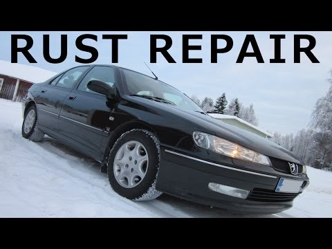 Peugeot 406 – Rocker panel rust repair
