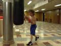Working the bag 2/22/08