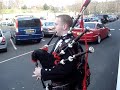 Scotland the brave bagpipe