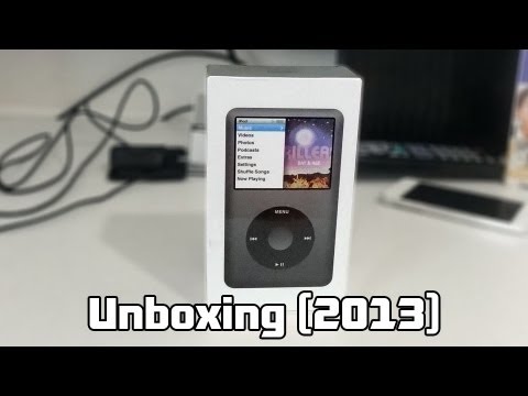 160GB - Tirando da caixa o iPod Classic de 160GB, tocador de mídia clássico que a Apple continua vendendo em suas lojas, embora já não seja atualizado há algum tempo...