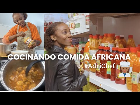 Cocinando comida africana #AdriChef1👩🏾‍🍳