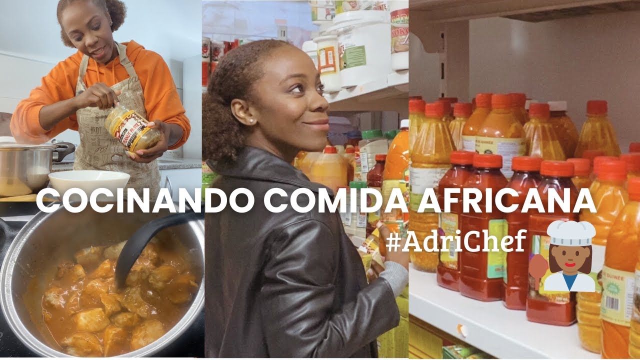 Cocinando comida africana #AdriChef1👩🏾‍🍳