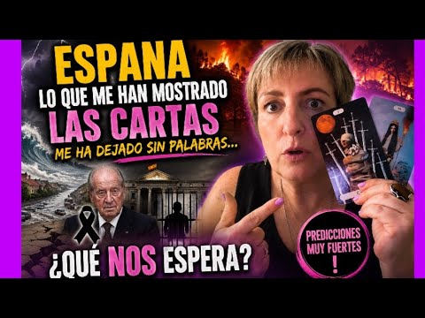 🔮 ESPAÑA: las cartas me han mostrado algo q NO esperaba… 🇪🇸😨