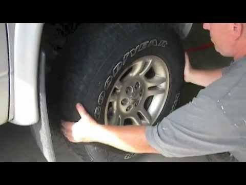 How to install a front wheel bearing on a Dodge Dakota (part 1 of 3)