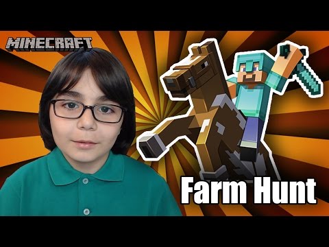 MİNECRAFT'TA PRODAN KATNİSS !!! - MİNECRAFT FARM HUNT MİNECRAFT'TA ÖLÜ BİTKİLERDEN EŞYA