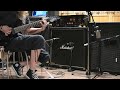 www.olaenglund.com Find me on Facebook www.facebook.com Find me on Facebook: www.facebook.com Session video 1/3 So I finally got a chance to come over to the Meshuggah studio and record the FBM 100H prototype. Jocke Skog was kind enough to help out with production and mixing. Signal chain: Ibanez RGA8 with Rautia Rawdog8----Dar FBM100H Cabs and microphone: 1. Marshall JCM800 Lead with T75 speakers mic'd with a Beyer Opus87 and a MT184 2. Engl XXL with Celestion 30 mic'd with a SM57 and a ribbon(not used in mix) For microphone setup check out this pic: dl.dropbox.com