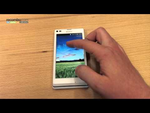 how to get the back off an xperia l