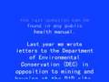 Quarry Pond Development-Clove Creek Aquifer