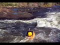 Yanick Allard on petawawa River kayaking