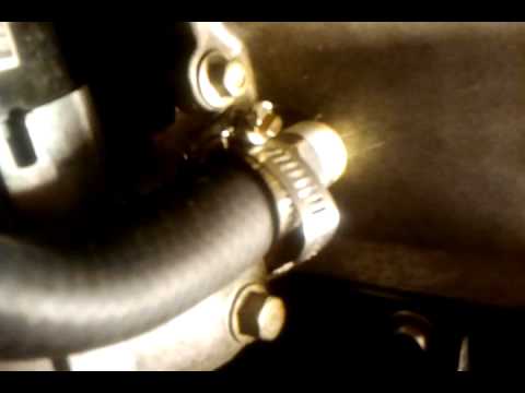 how to tap b series oil pan