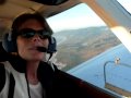 Steep turns in Piper Cherokee Warrior over the Northern California Coast