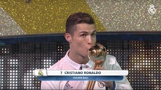Cristiano Ronaldo, Balón de Oro del Mundial de Clubes 2016