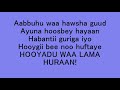 hooyo waa lama huraan hooyo waa lama huraan