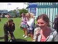 Katrine meets Caroline Wozniacki